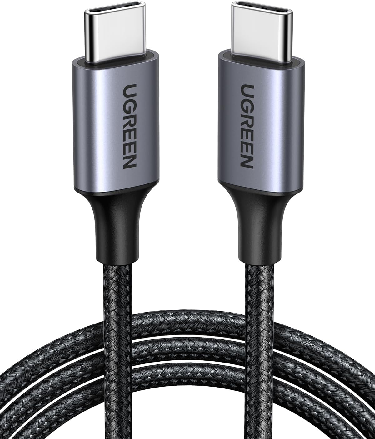 UGREEN USB C Cable 1M, 60W Nylon-Braided Cord