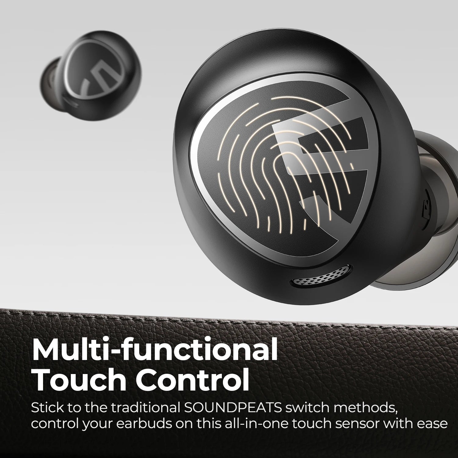 Soundpeats Free2 Classic True Wireless Earphones Bluetooth V5.1 Headphones SmartTouch Control TWS Earbuds IPX5 30H Playtime