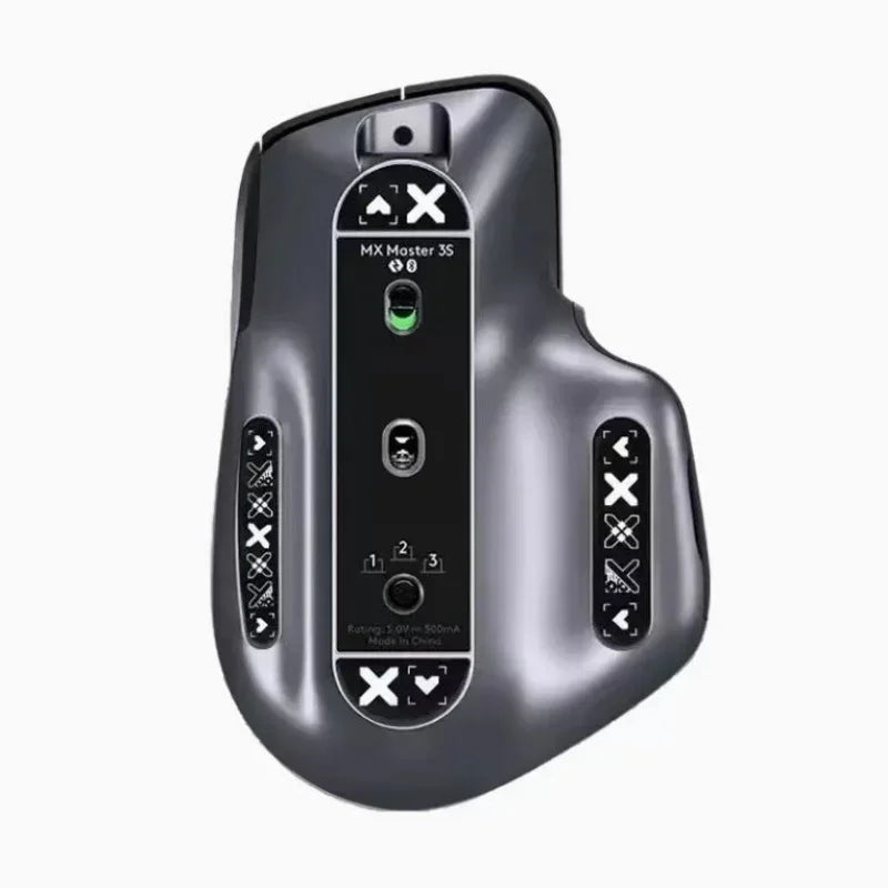 Glass Mouse Skates for Logitech MX Master 3/3s Durable Slim 2.5D Curved