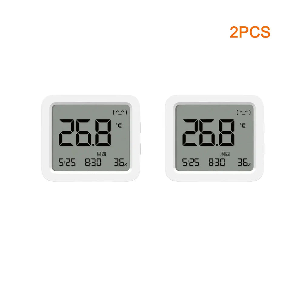 Xiaomi Mijia Smart Bluetooth Thermometer 3 Mesh LCD Wireless Electric Digital Hygrometer Temperature Humidity Works with Mijia