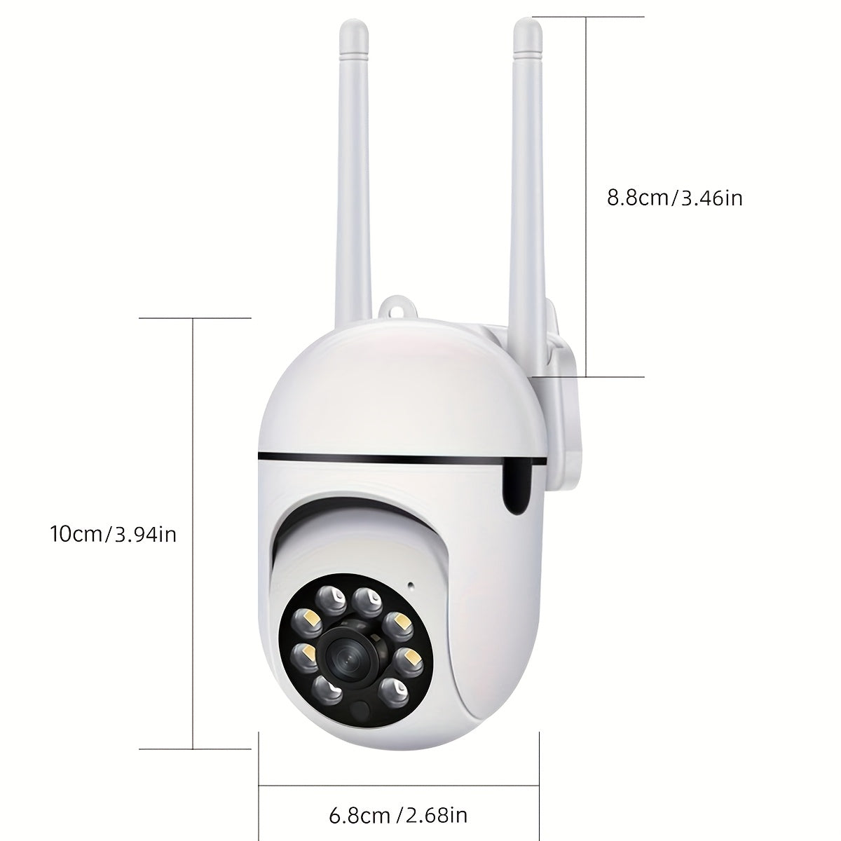 Night Vision Wireless WIFI 1080P Full HD Indoor/Outdoor Camera 2-Way