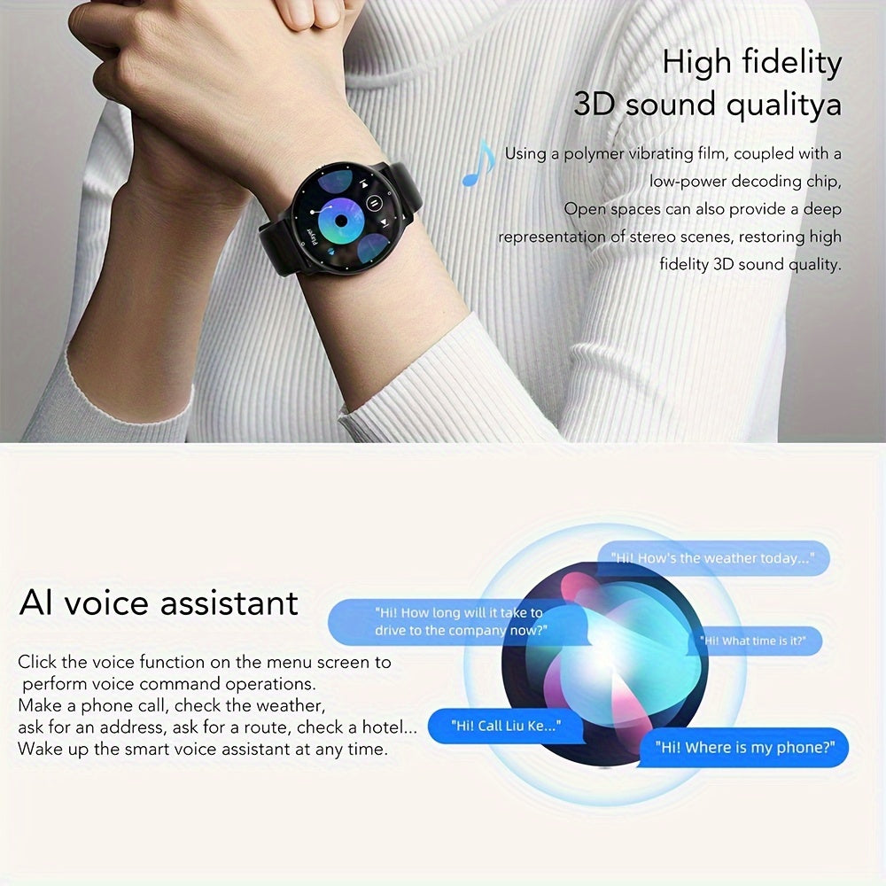 Smart Watch (Making/Answer Call) For Women Men, Wireless Calling Smartwatch